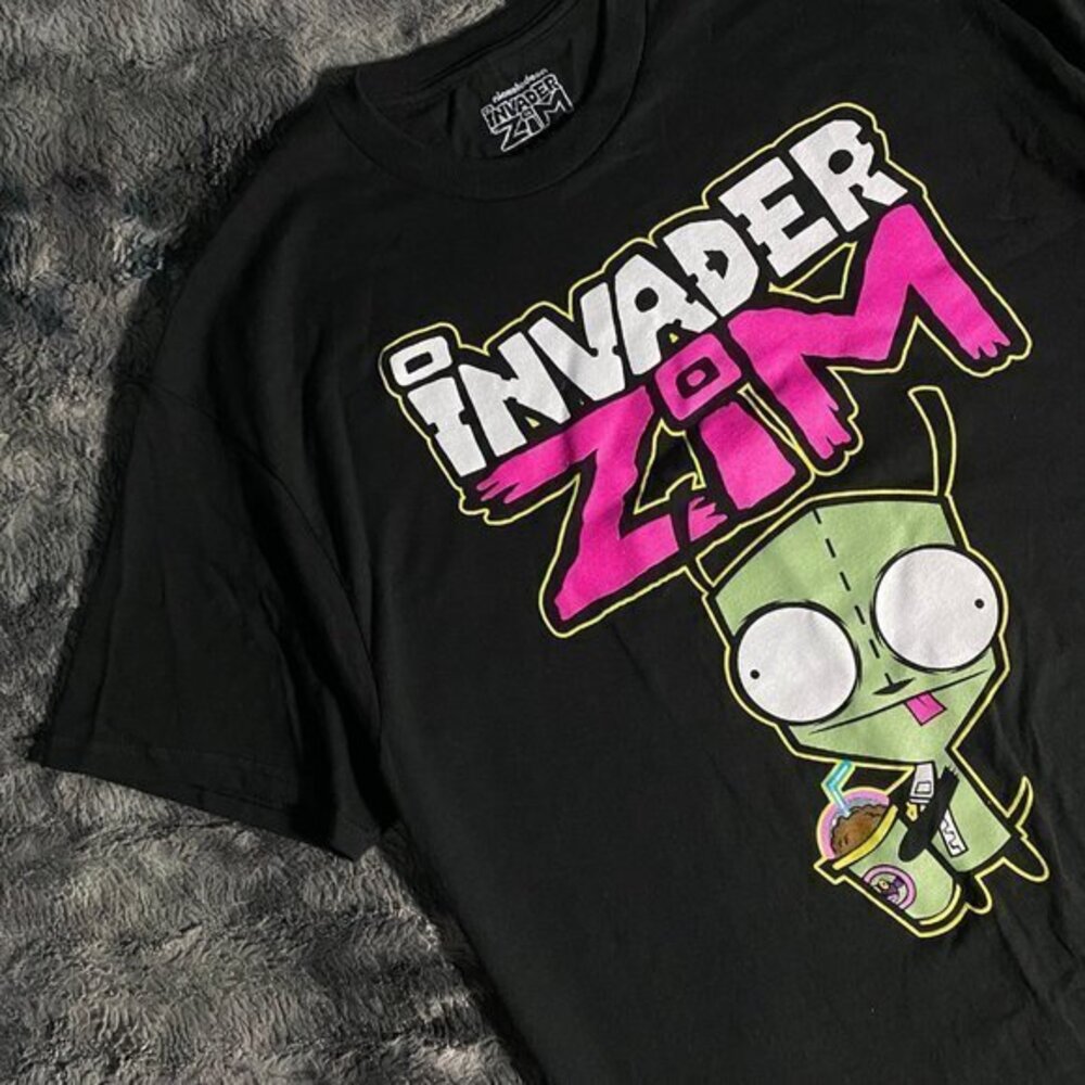 Invader Zim Gir Double Sided Graphic Tee